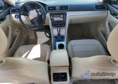 2013 Volkswagen Passat Se from USA, damaged, VIN 1VWBP7A31DC007756